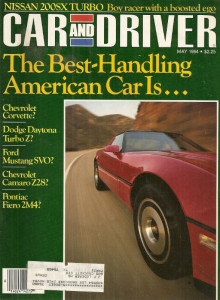 CAR & DRIVER 1984 MAY - SMOKEY YUNICK, RENE DREYFUS